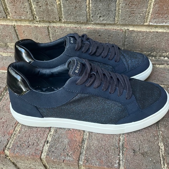 Birdies Cardinal Blue Suede Shimmer‎ Size 12 Women's Sneakers - Picture 1 of 8